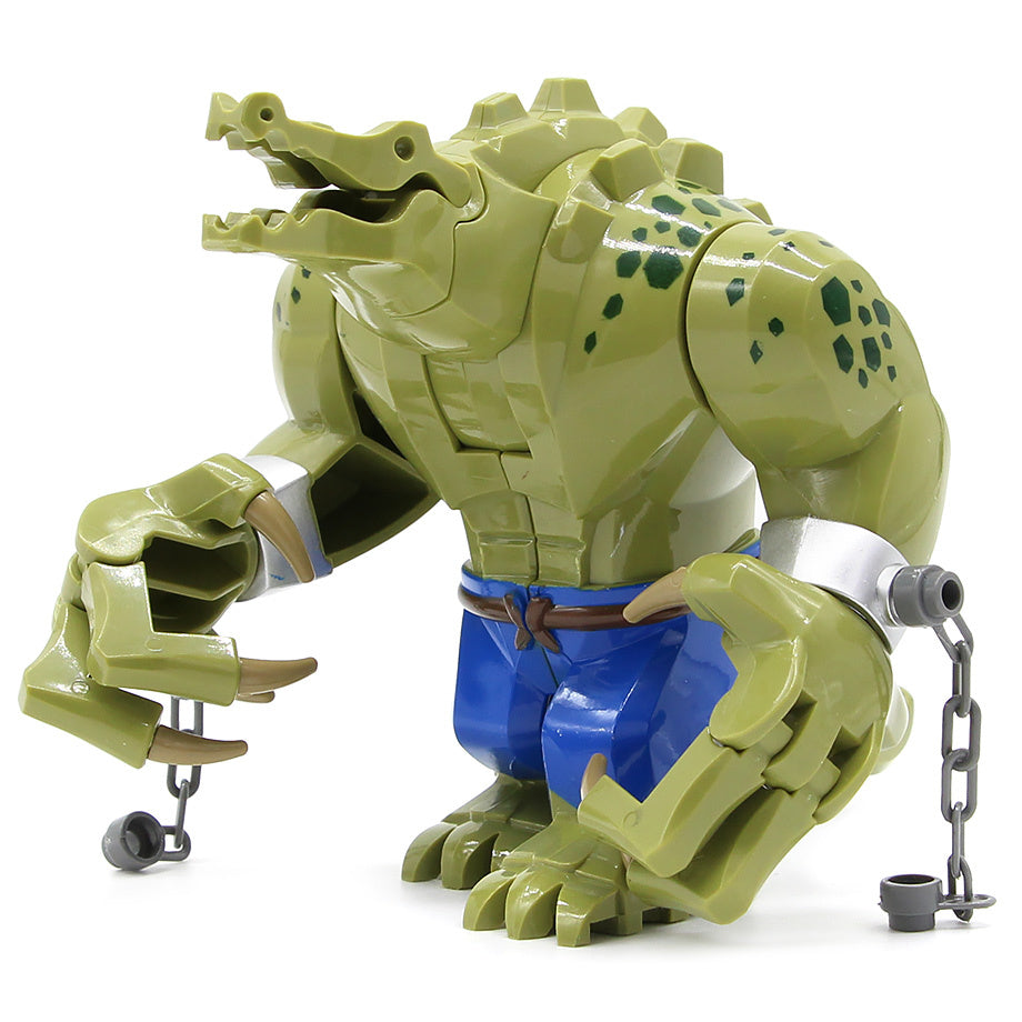 Superhero puzzle building blocks