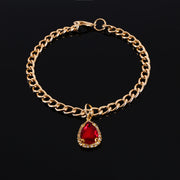 Metal Crystal Diamond Pendant Cat Collar Accessories