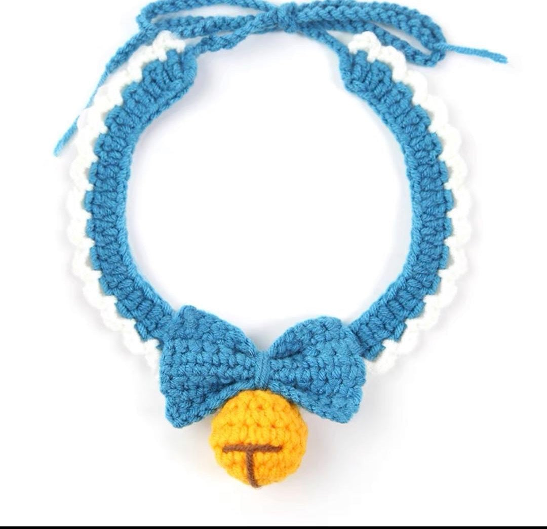 Knitted Collar Cat And Dog Scarf Posing Accessories