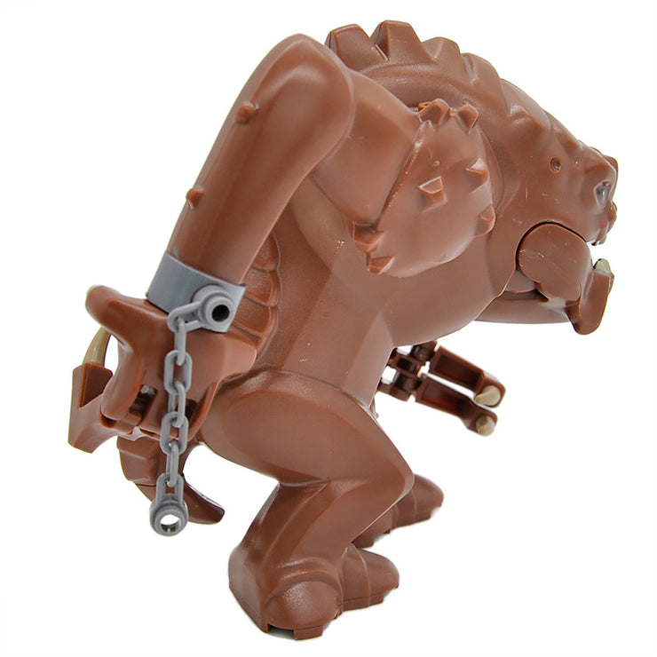 Superhero puzzle building blocks