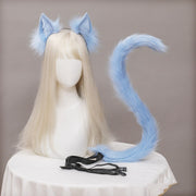 Love Cat Ear Hair Accessories Suit