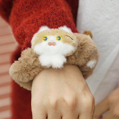 Original Cat Cute Japanese Hair Accessories Plush Rope