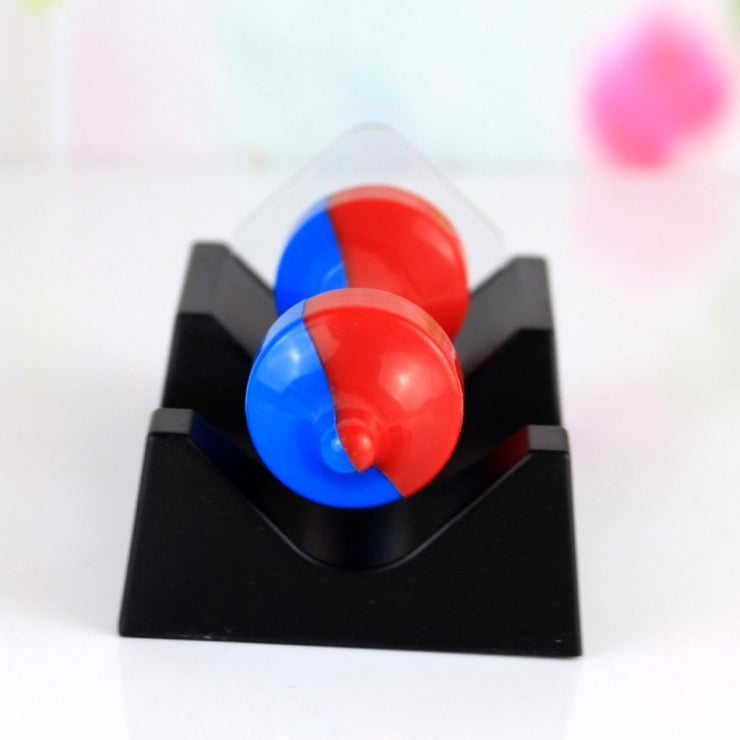 Weird magnetic gyroscope