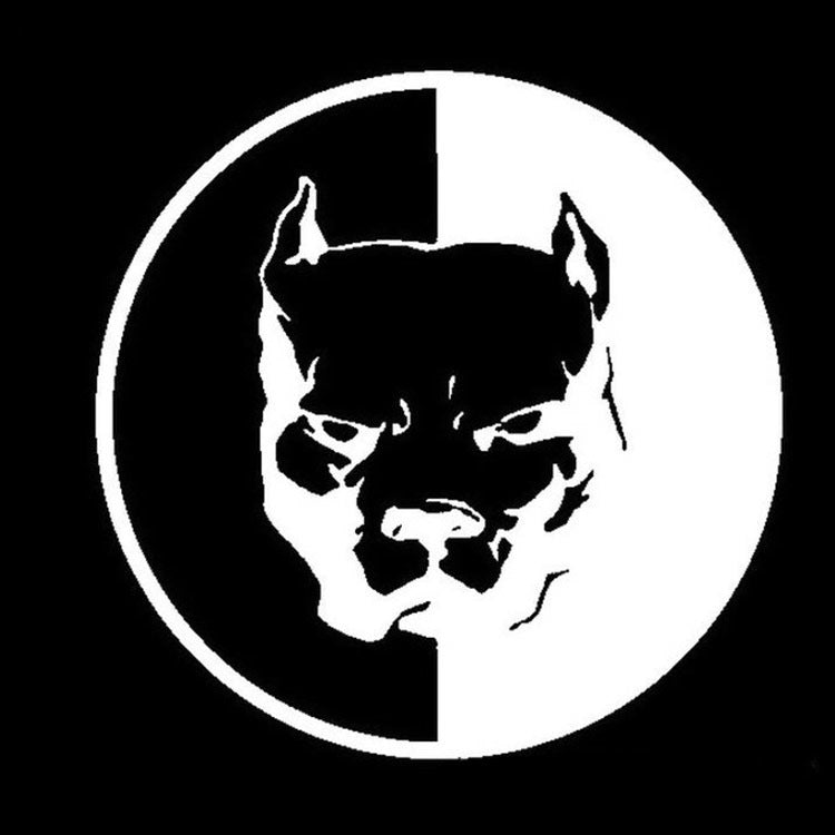 Reflective Sticker Superhero Dog R Stickers