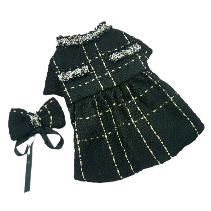 Cat Accessories Classic Style Matching Hat Coat Skirt
