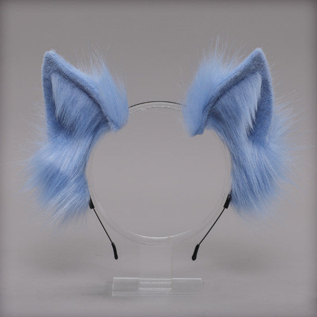 Love Cat Ear Hair Accessories Suit