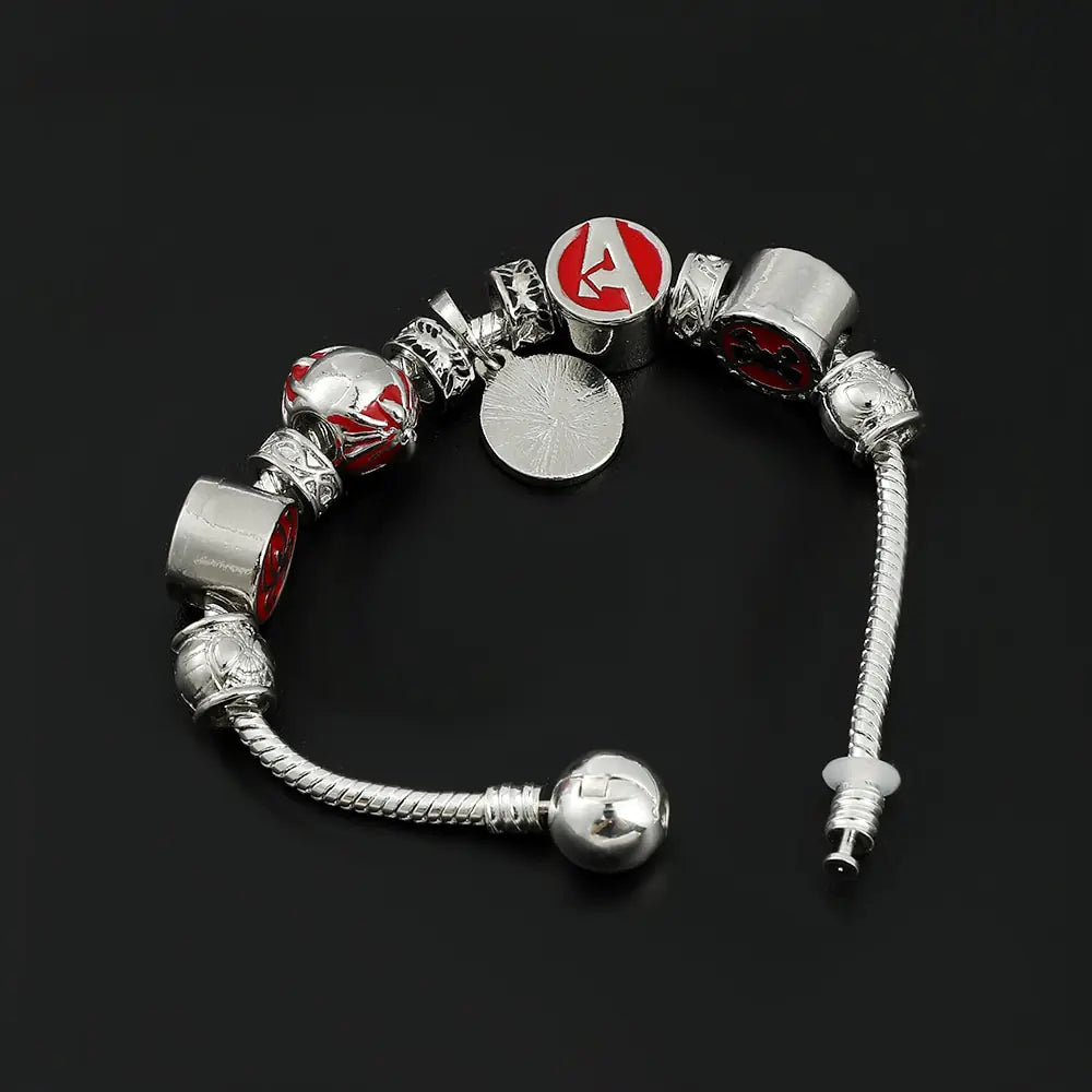 Marvel Superhero Spiderman Charm Bracelet