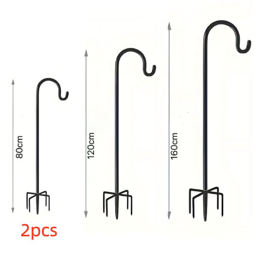 Garden Lamp Outdoor Garden Anti-rust Floor Outlet Hook Rod