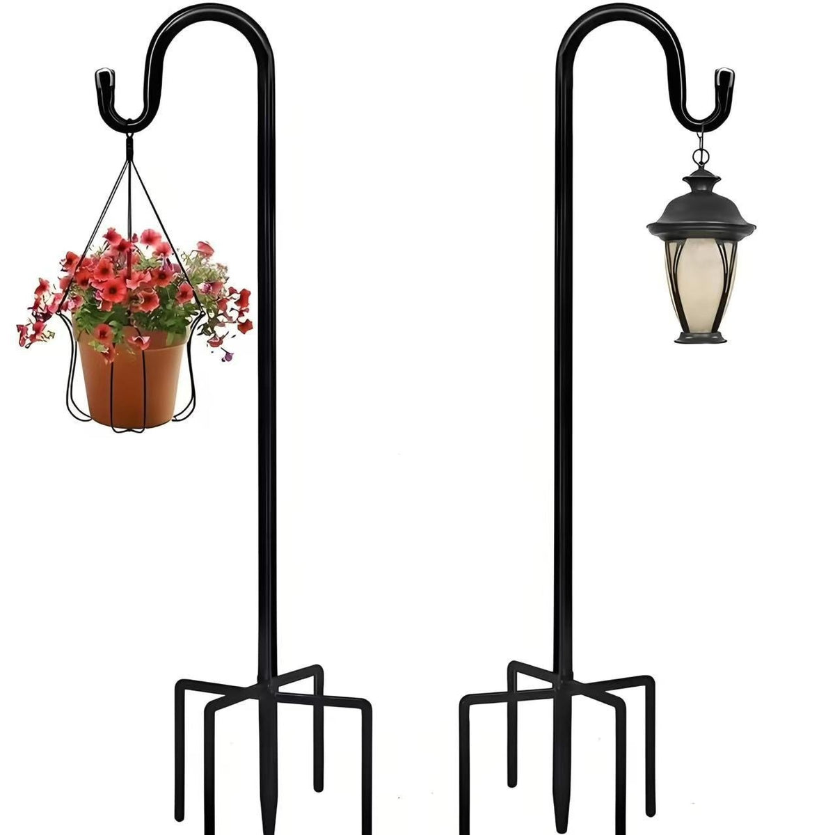 Garden Lamp Outdoor Garden Anti-rust Floor Outlet Hook Rod