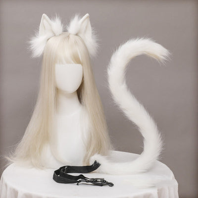 Love Cat Ear Hair Accessories Suit