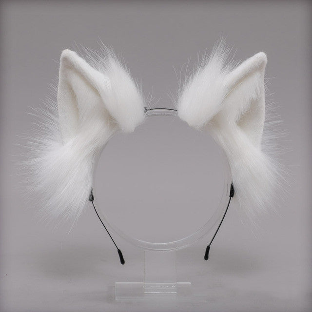 Love Cat Ear Hair Accessories Suit