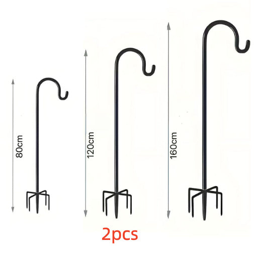 Garden Lamp Outdoor Garden Anti-rust Floor Outlet Hook Rod