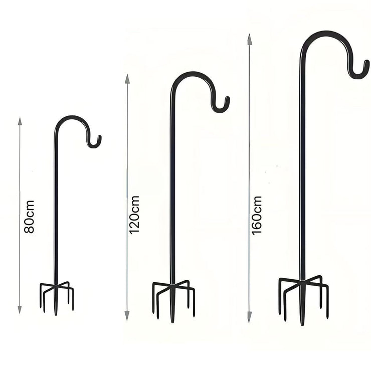 Garden Lamp Outdoor Garden Anti-rust Floor Outlet Hook Rod