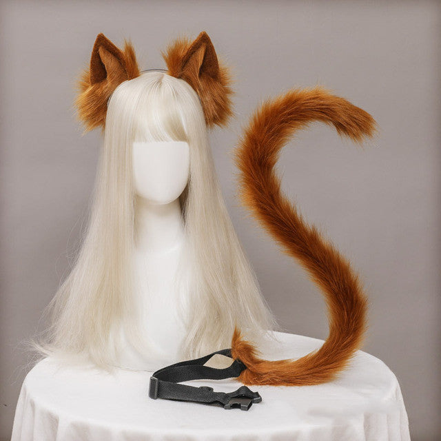 Love Cat Ear Hair Accessories Suit