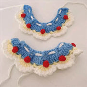 Knitted Collar Cat And Dog Scarf Posing Accessories