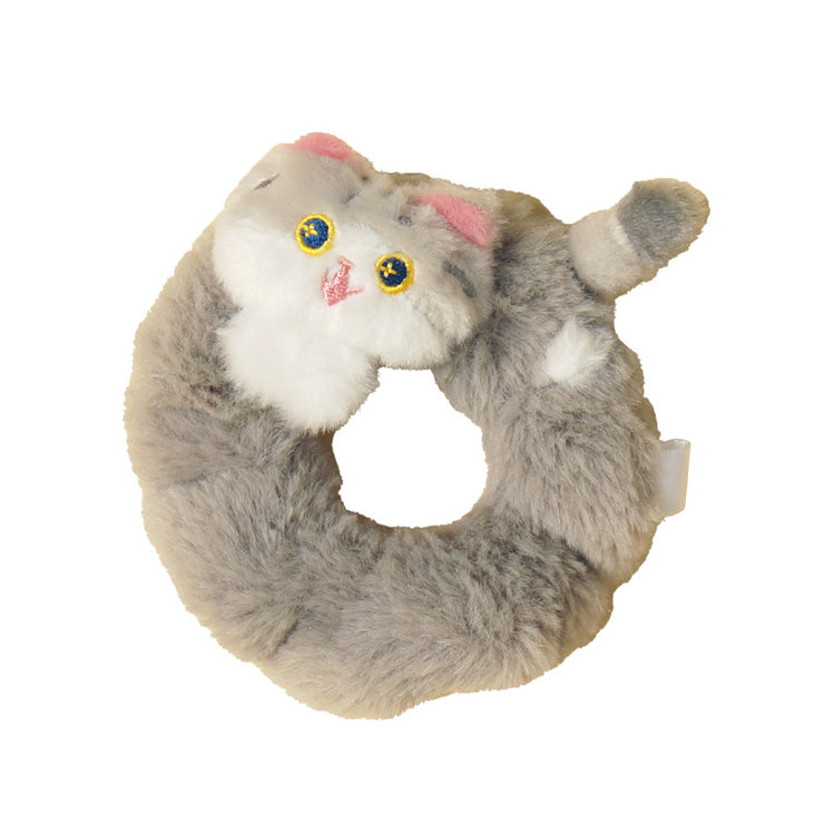 Original Cat Cute Japanese Hair Accessories Plush Rope