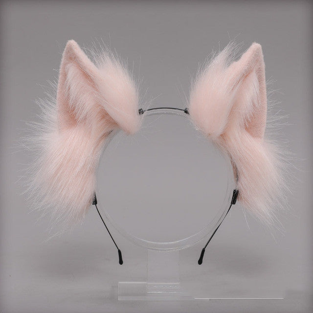 Love Cat Ear Hair Accessories Suit